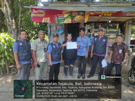 Disdukcapil Kabupaten Laksanakan Pemantauan dan Pendataan Penduduk Non Permanen di Desa Sembiran